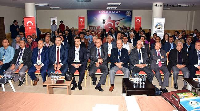 AKSARAY'DA “HAYVANCILIĞIN ROTASI” SEMPOZYUMU DÜZENLENDİ