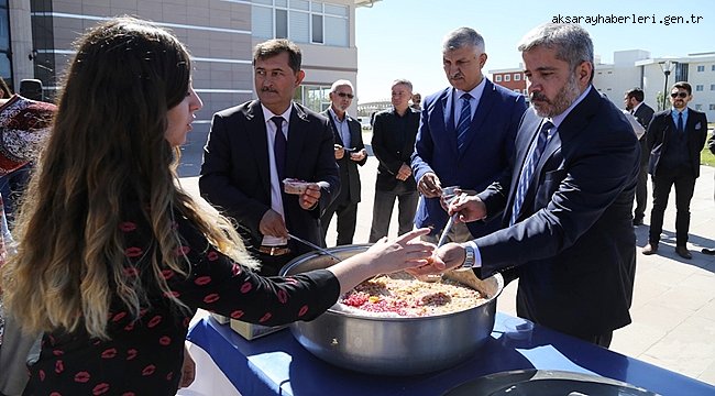 AKSARAY ÜNİVERSİTESİNDE BEREKET VE PAYLAŞMA AŞURE