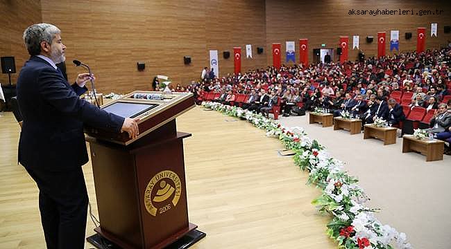 ASÜ DE 27 OTURUMDA ÜÇ GÜN BOYUNCA AKSARAY KONUŞULACAK 