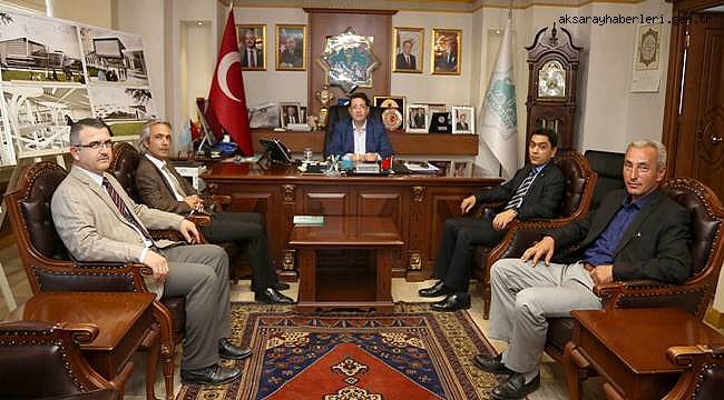 HİZMET İÇİ EĞİTİM ENSTİTÜSÜNDEN BAŞKAN YAZGI’YA ZİYARET