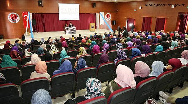 SADED'TEN 'YÜRÜYECEKSİN, MİLLET YÜRÜYECEK ARKANDAN' KONULU KONFERANS