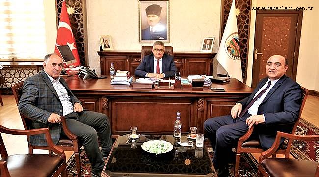 25. DÖNEM AKSARAY MİLLETVEKİLİ NEVZAT PALTA VALİ PEKMEZ’İ ZİYARET ETTİ