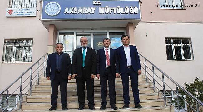 AK PARTİ HEYETİ, AKSARAY İL MÜFTÜLÜĞÜNÜ ZİYARET ETTİ