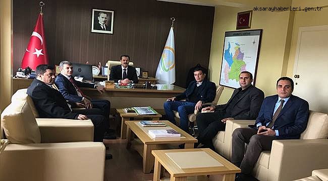 AKSARAY AK PARTİ'NİN GENÇ BAŞKANLARINDAN TARIM İL MÜDÜRLÜĞÜ’NE ZİYARET