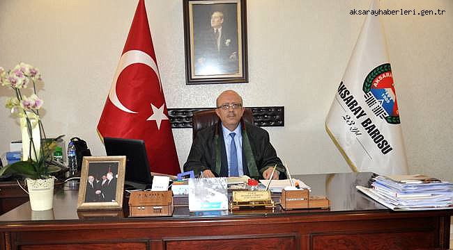 AKSARAY BAROSU BAŞKANI COŞKUN’UN ÖĞRETMENLER GÜNÜ MESAJI