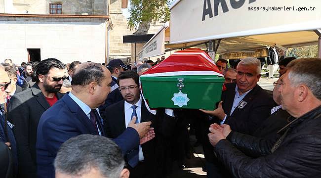 AKSARAY BELEDİYESİNDEN ESKİ BAŞKAN TATLIPINAR’A VEFA