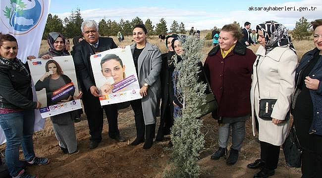 AKSARAY'DA "GÖNÜL ELÇİLERİ" PROJESİ KAPSAMINDA FİDAN DİKİMİ YAPILDI