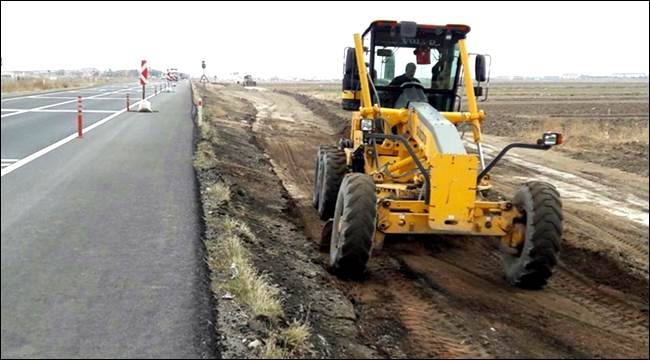 AKSARAY İNCESU-ARMUTLU KAVŞAĞINA ROTARY KAVŞAK YAPILIYOR