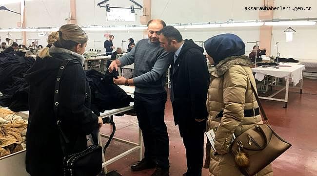 AKSARAY İŞKUR SAHADA İŞÇİ VE İŞVEREN İLE BİR ARAYA GELİYOR