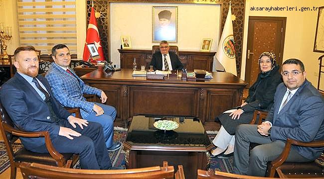 CUMHURBAŞKANI BAŞDANIŞMANI GÜLAY SAMANCI VALİ AYKUT PEKMEZ’İ ZİYARET ETTİ