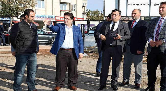 MÜZELER GENEL MÜDÜR YARDIMCISI AKÇAN, SELÇUKLU PARK PROJESİ ALANINDA İNCELEME YAPTI