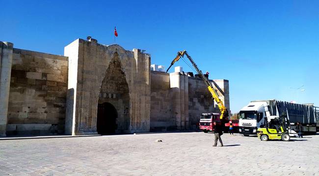 SULTANHANI KERVANSARAYI BU RESTORASYONLA NESİLDEN NESİLE AYAKTA KALACAK