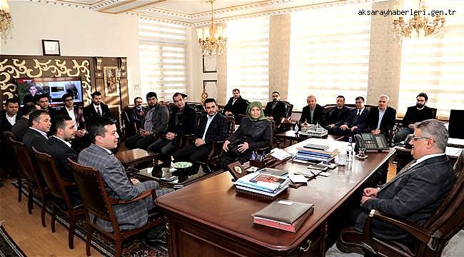 AK PARTİ MERKEZ İLÇE BAŞKANLIĞINDAN VALİ PEKMEZ’E ZİYARET