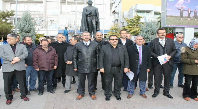 AKSARAY'DA EĞİTİM SENDİKALARINDAN ORTAK AÇIKLAMA