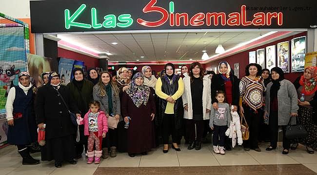 AKSARAY'DA KADINLAR ‘AYLA’ FİLMİNİ İZLEDİLER