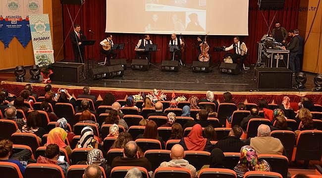 AKSARAY'DA MEHMET AKİF ERSOY'U ANMA PROGRAMI DÜZENLENDİ