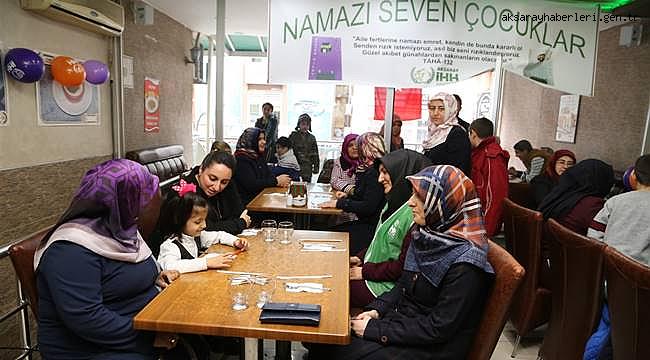 AKSARAY İHH KADIN KOLLARI BAŞKANLIĞI TARAFINDAN 'NAMAZI SEVEN ÇOCUKLAR' PROJESİ BAŞLATILDI