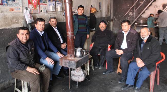 AKSARAY'IN GENÇ BAŞKANLARINDAN SANAYİ ESNAFINA ZİYARET