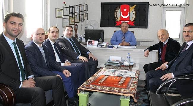AKSARAY SAĞLIK İL MÜDÜRÜ İNTERNET GAZETECİLER CEMİYETİNİ ZİYARET ETTİ
