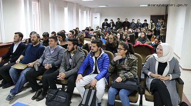 AKSARAY ÜNİVERSİTESİNDE MÜSLÜMAN BİLİM ADAMLARI ANLATILDI