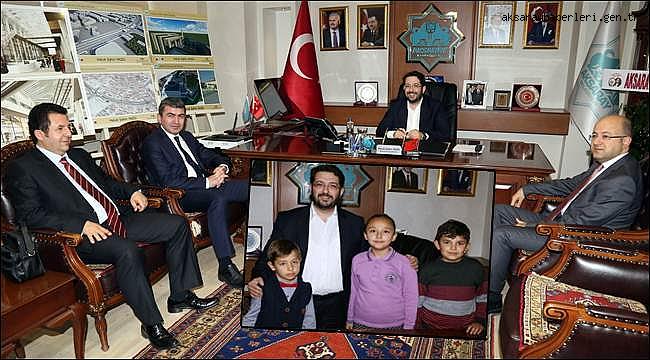 HALKBANK BÖLGE KOORDİNATÖRÜ ve OKUL AİLE BİRLİĞİ ÜYELERİ BAŞKANI ZİYARET ETTİ
