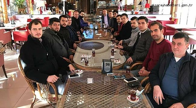 İL BAŞKANI ALTINSOY, MERKEZ İLÇE BAŞKANI HAMZA AKTÜRK VE YÖNETİM KURULU İLE KAHVALTIDA BULUŞTU
