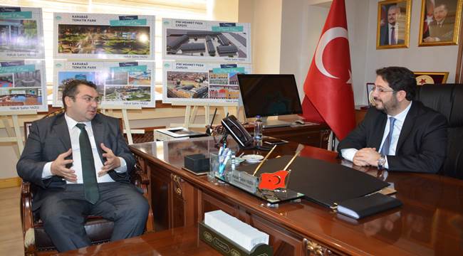 İL SAĞLIK MÜDÜRÜ KILIÇASLAN’DAN BAŞKAN YAZGI’YA ZİYARET