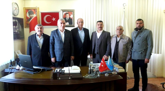 MHP AKSARAY TEŞKİLATI TÜRK METAL SENDİKASI AKSARAY ŞUBESİNİ ZİYARET ETTİ