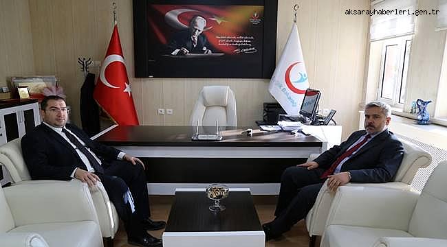 REKTÖR ŞAHİN’DEN KILIÇASLAN'A HAYIRLI OLSUN ZİYARETİ