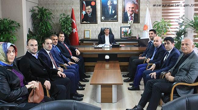 SAĞLIK CAMİASINDAN, İL BAŞKANI ALTINSOY’A ZİYARET