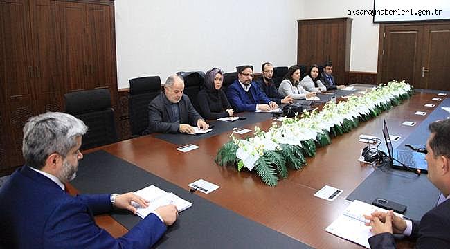 ŞAHİN, MERKEZ MÜDÜRLERİYLE YILI DEĞERLENDİRDİ