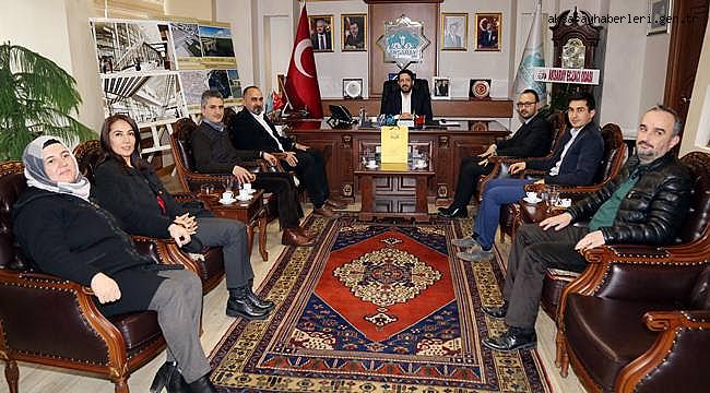 YENİ ECZACILARODASI BAŞKANI FATİH ÖZÇİFÇİ’DEN BAŞKAN YAZGI’YA ZİYARET