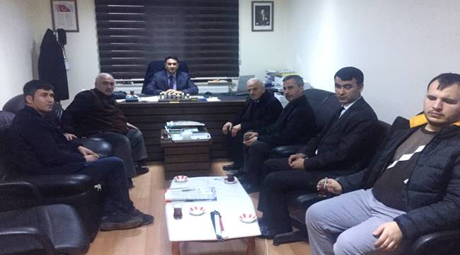 68 GÖRME ENGELLİLER DERNEĞİNDEN GAZETECİLER CEMİYETİ BAŞKANI ACAR’A ZİYARET