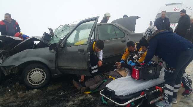 AKSARAY'DA FECİ KAZA 1 ÖLÜ