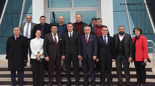 AKSARAY İYİ PARTİ’DEN ATSO’YA ZİYARET