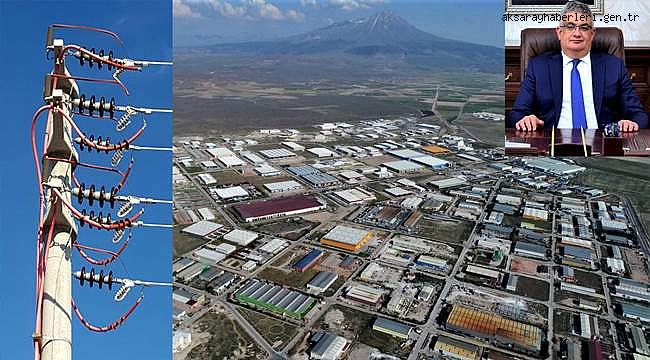 AKSARAY OSB’DE ELEKTRİK DAĞITIM BEDELİNE İNDİRİM YAPILDI