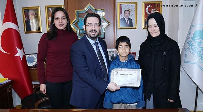 DENEME SINAVINDA AKSARAY 1.’Sİ OLDU