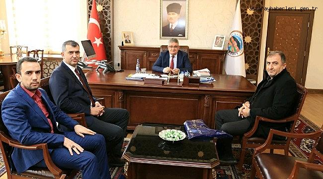 Fenerbahçeliler Derneği Vali Aykut Pekmez'i ziyaret etti