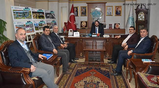 GÜNAYDIN VE KAYA’ DAN BAŞKAN YAZGI’ YA ZİYARET