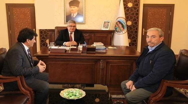 MUHTARLARDAN VALİ AYKUT PEKMEZ’E ZİYARET