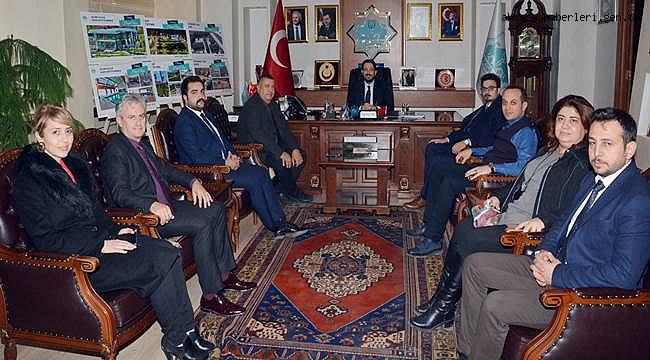 SAĞLIK HEYETİNDEN BAŞKAN YAZGI’YA ZİYARET