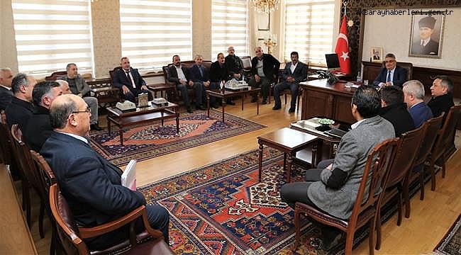 VALİ AYKUT PEKMEZ 'ÖZEL İDARENİN BÜTÜN KAYNAKLARI YATIRIMA AKTARILIYOR'
