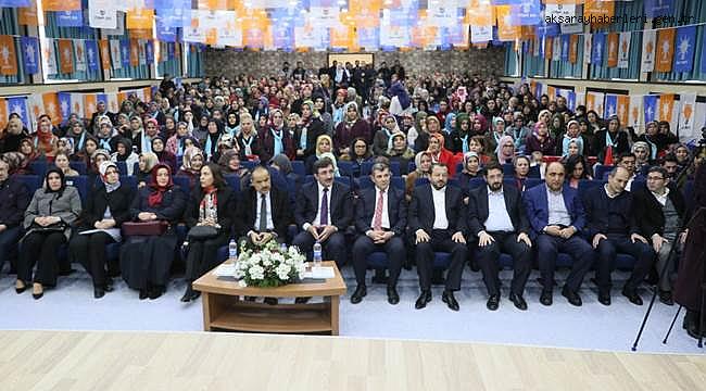 AK PARTİ 5. OLAĞAN İL KADIN KOLLARI KONGRESİ GENEL BAŞKAN YARDIMCISI CEVDET YILMAZ’IN KATILIMI İLE GERÇEKLEŞTİ
