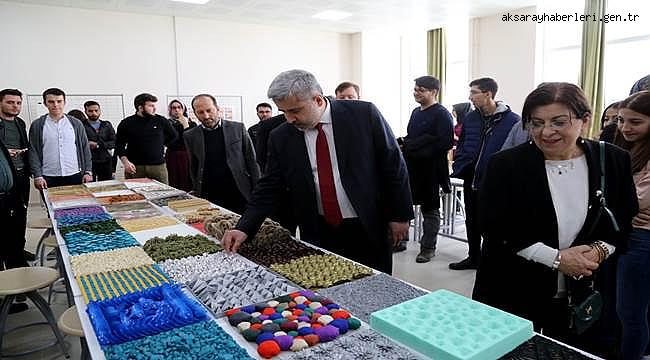 AKSARAY'DA MİMAR ADAYI ÖĞRENCİLER İLK PROJELERİNİ SERGİLEDİ