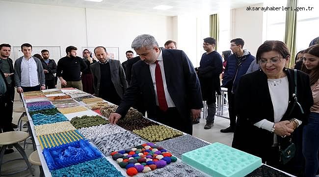 AKSARAY'DA MİMAR ADAYI ÖĞRENCİLER İLK PROJELERİNİ SERGİLEDİ 