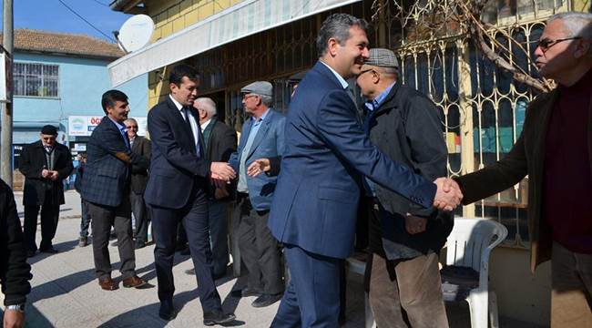 AKSARAY'IN GENÇ BAŞKANLARI İLÇE VE BELDE ZİYARETLERİNE BAŞLADI