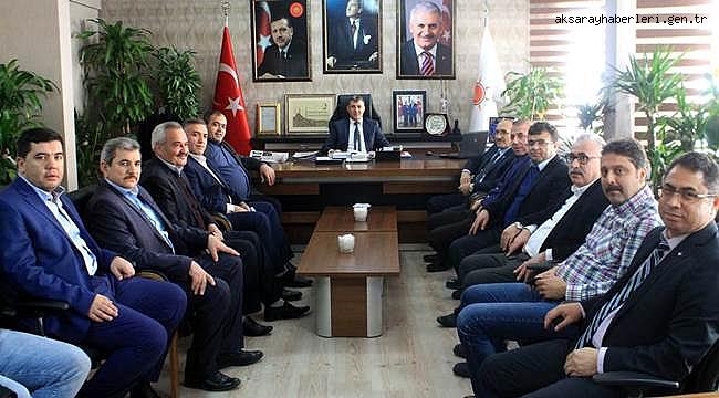 AKSARAY STK BAŞKANLARINDAN, İL BAŞKANI ALTINSOY’A ZİYARET