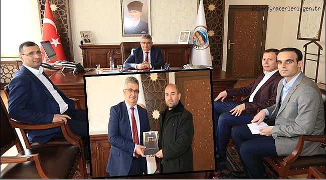 MUSTAFA FIRAT GÜL ve ADESE AVM YÖNETİCİLERİNDEN VALİ AYKUT PEKMEZ’E ZİYARET