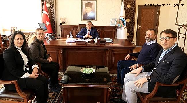 TÜRKİYE BEYAZAY DERNEĞİNDEN VALİ AYKUT PEKMEZ’E ZİYARET