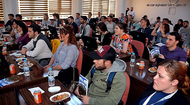 ASÜ GIDA TOPLULUĞU VE 5 ÜLKE TEMSİLCİLERİ BAŞKAN YAZGI İLE GÖRÜŞTÜ